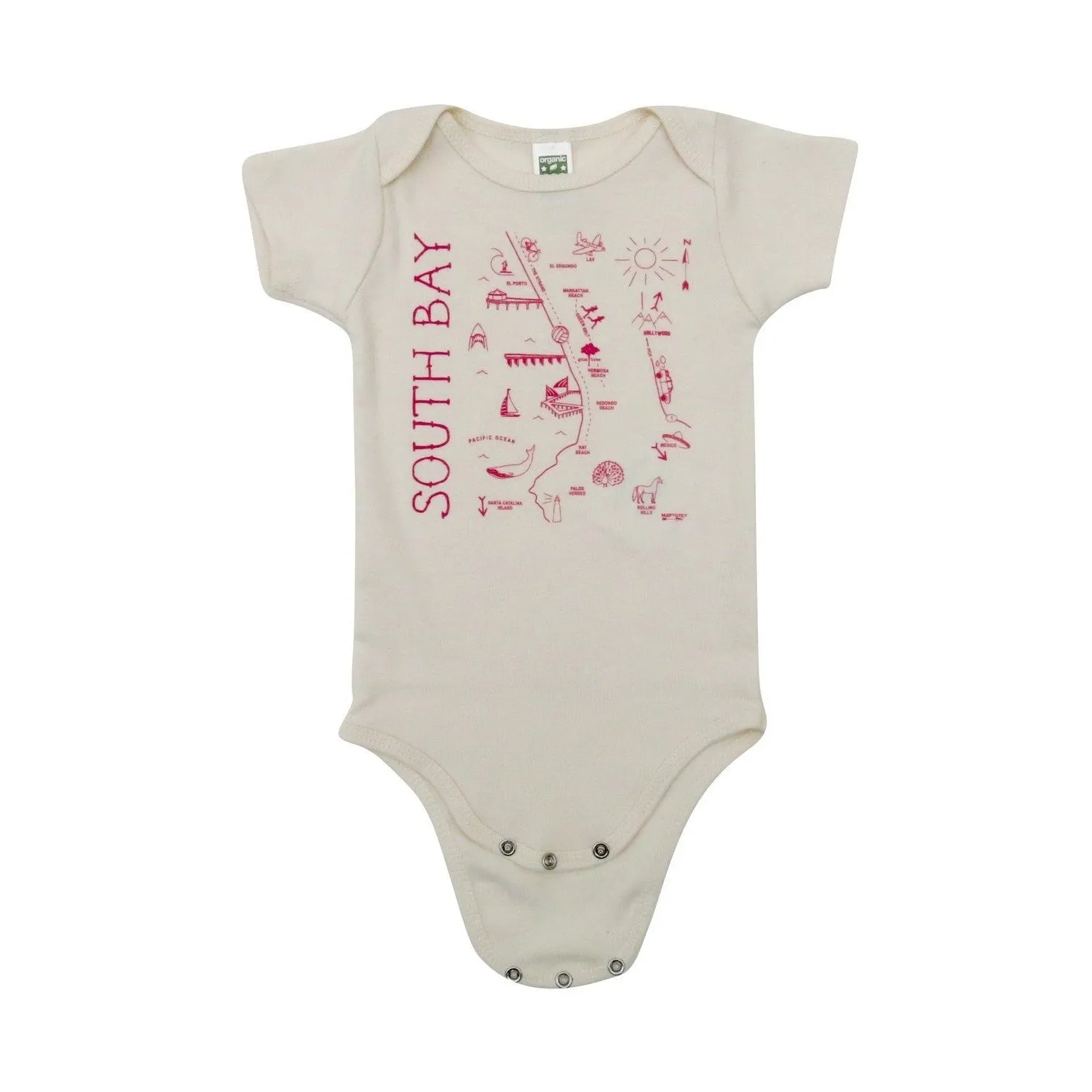 South Bay Onesie - Pink