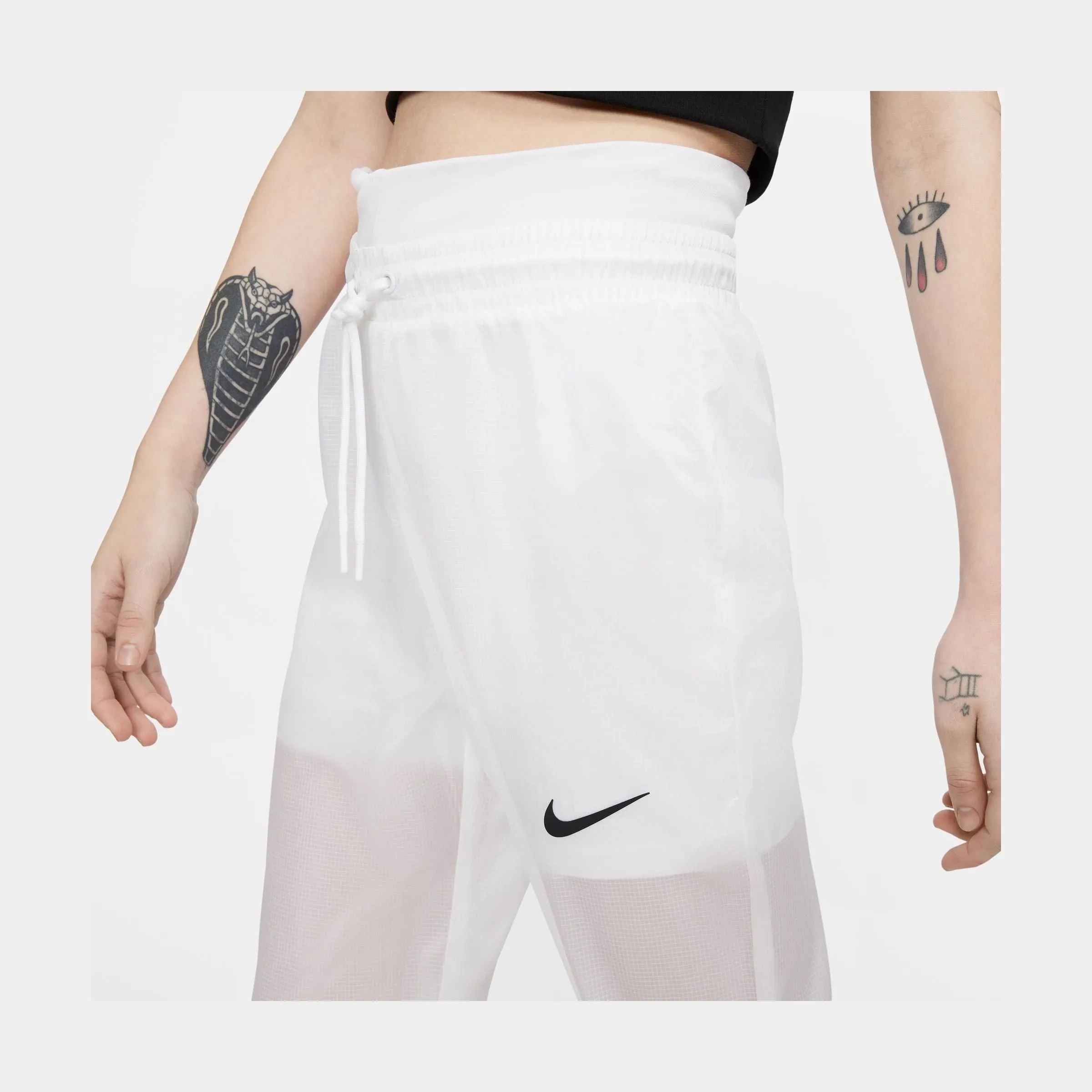 Sportswear Women Woven Pants (White)