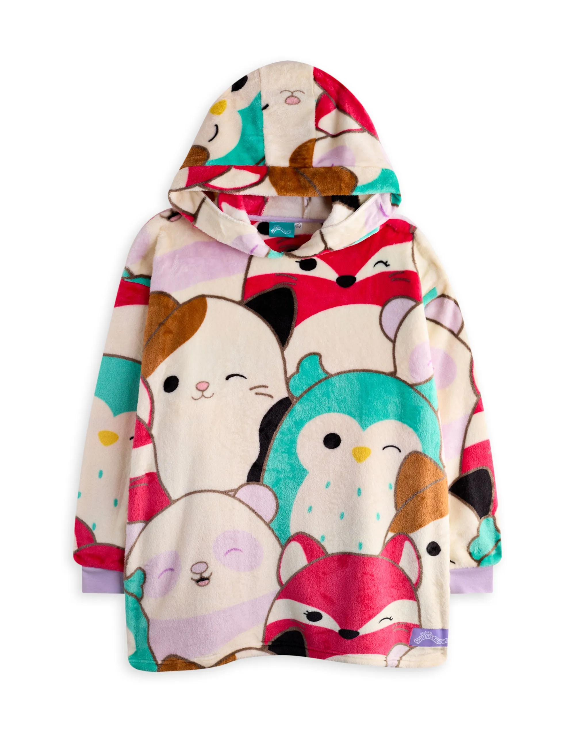 Squishmallows Girls Blanket Hoodie