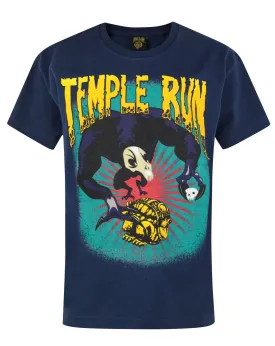 Temple Run Boys Blue Short Sleeved T-Shirt