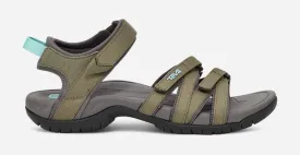 Teva Women's Tirra Sandal in Bering Sea, Olive & Black