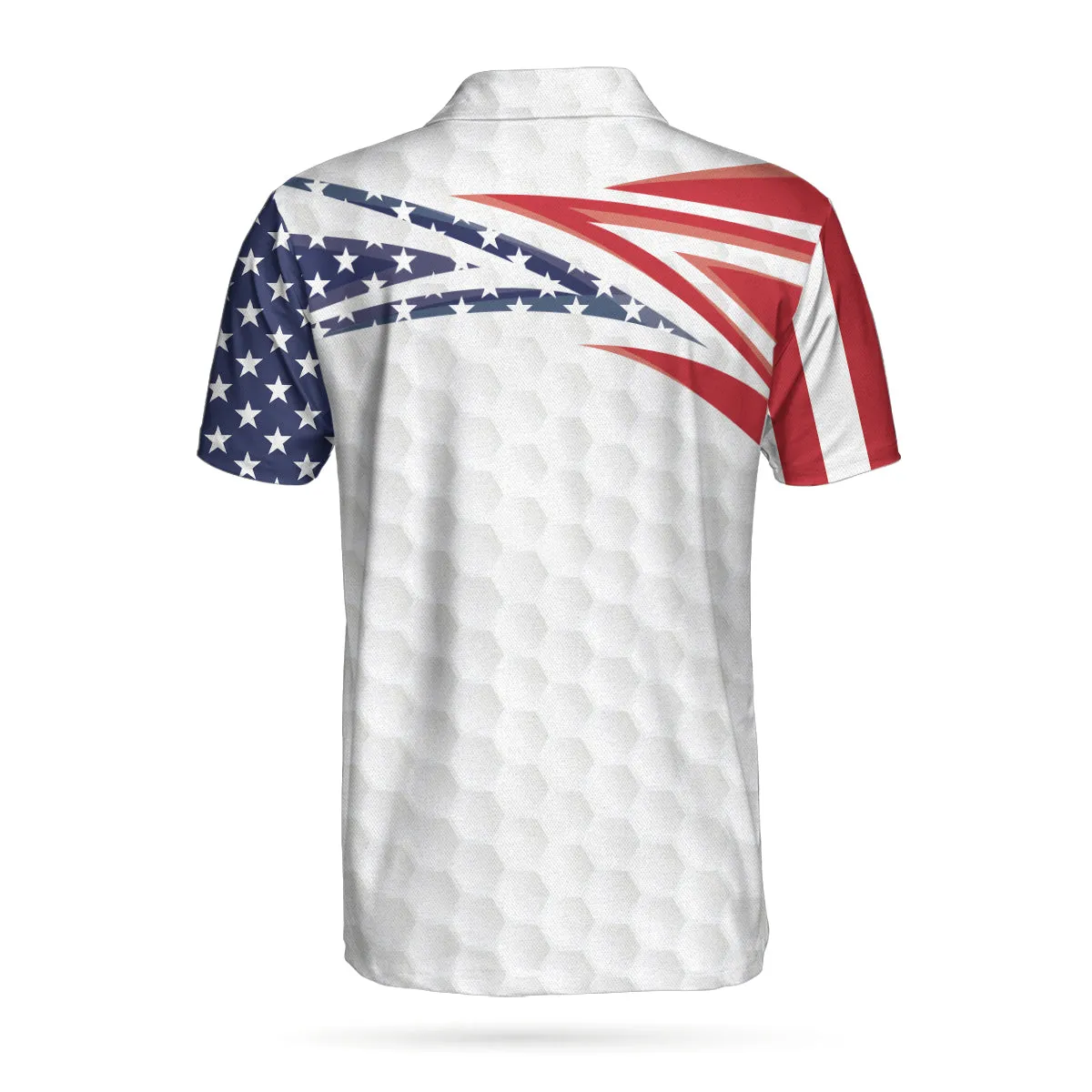 The Nineteenth Hole Custom Polo Shirt, Personalized American Flag Golfer Polo Shirt, Best Golf Shirt For Men Coolspod