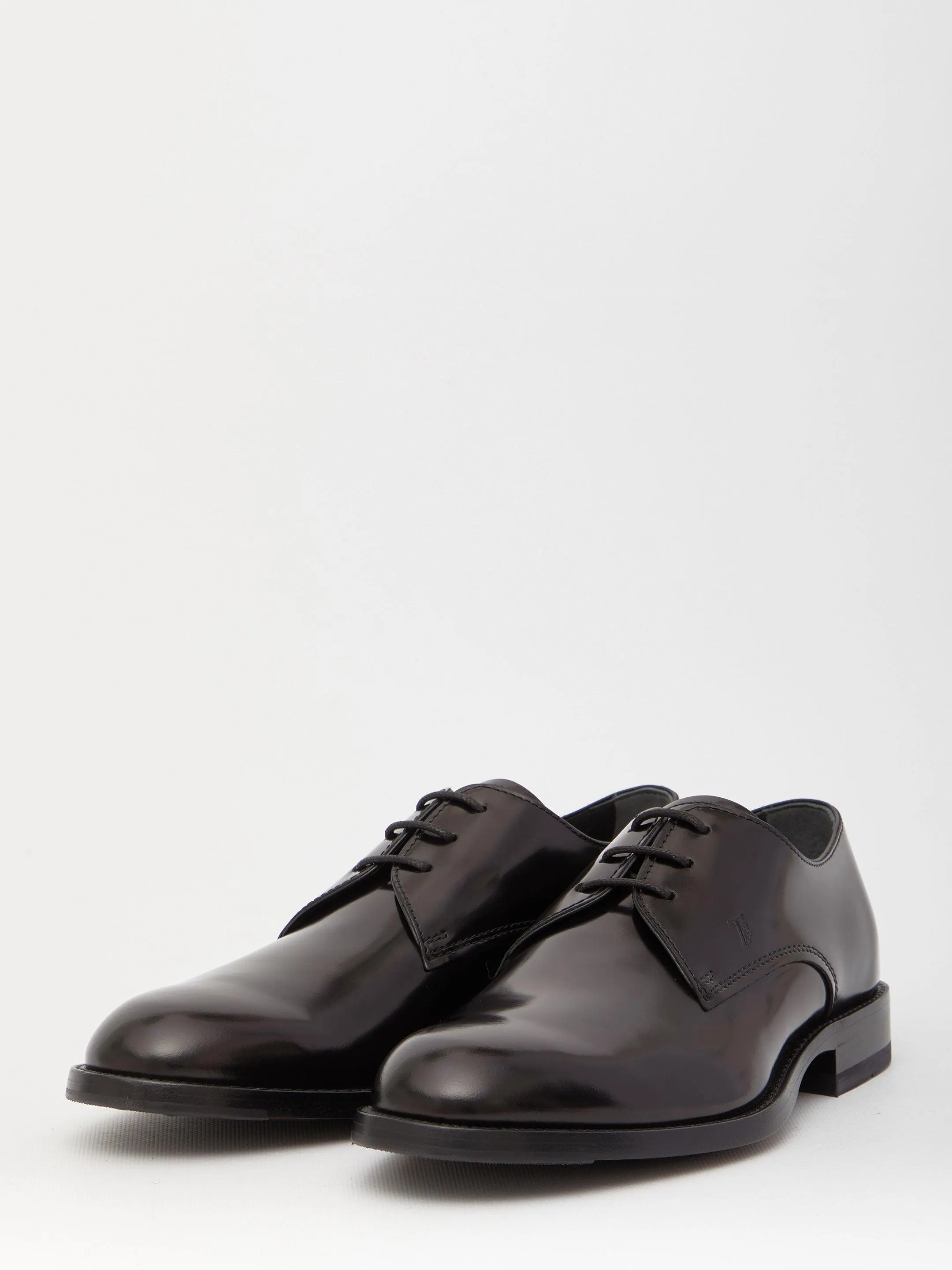 Tod's Lace-Up Leather Derby Shoes