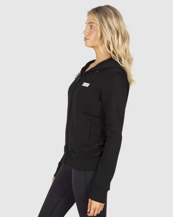 Unit Ladies Latch Hoodie Black