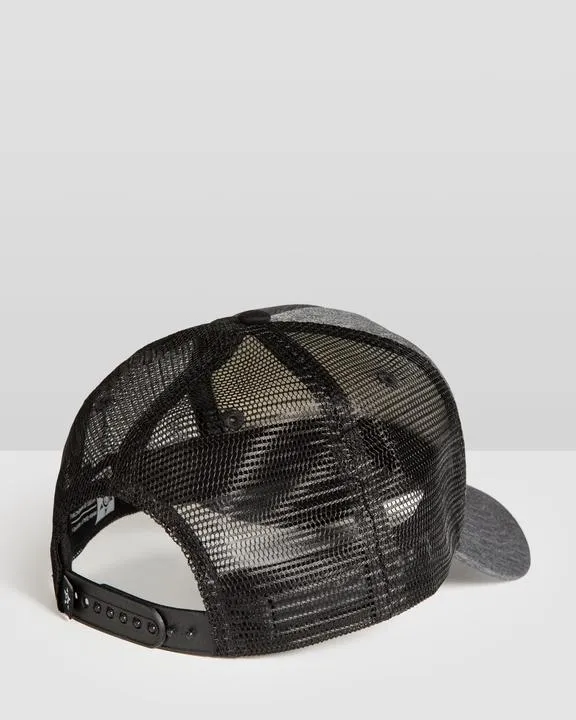 Unit Mens Headwear Trucker Clave Charcoal