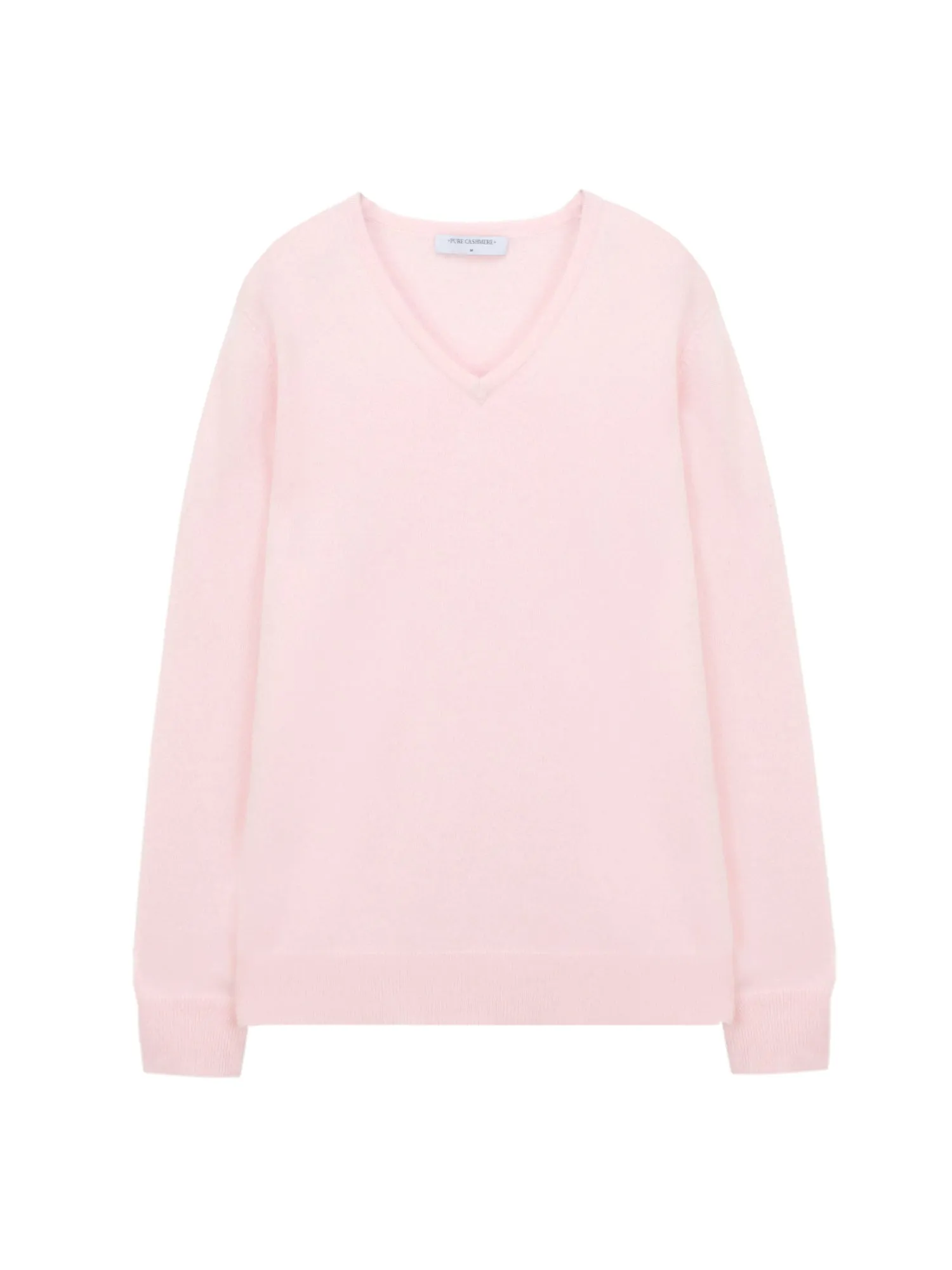 V Neck Sweater_Pink