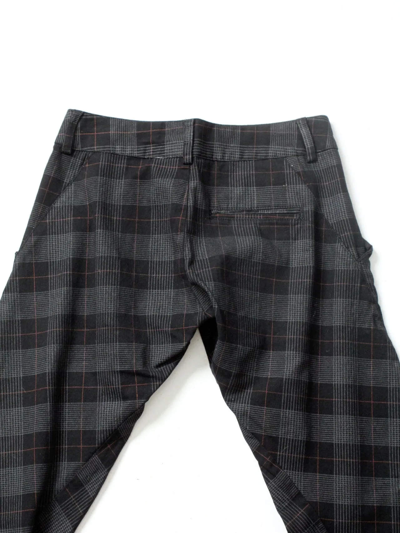 vintage low rise plaid pants