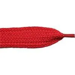 Wide 3/4" Laces - Red (1 Pair Pack) Shoelaces