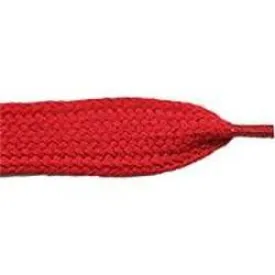 Wide 3/4" Laces - Red (1 Pair Pack) Shoelaces