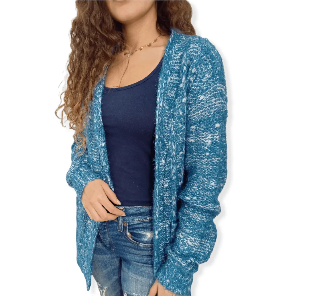 Women Cardigan Knitwear - Petrol