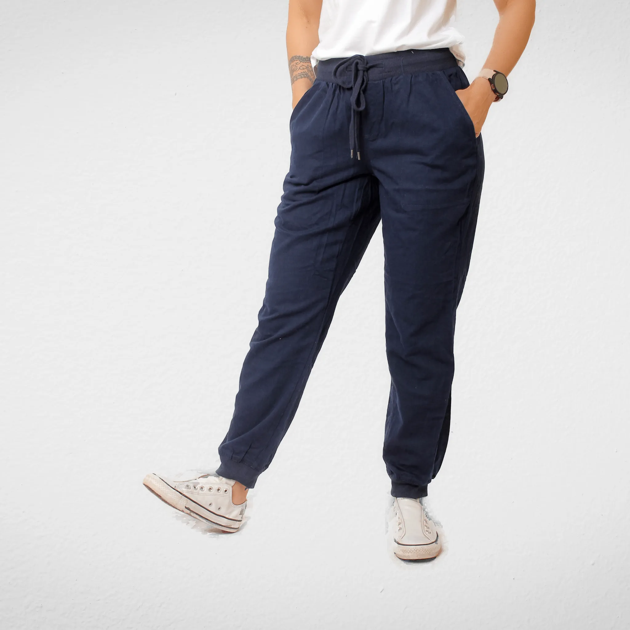 Women Pants (استك) - Dark Blue